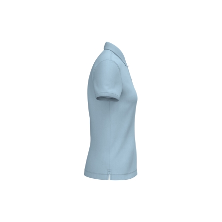 Polo écoresponsable maille piquée femme Marine – Native Spirit – vue 3