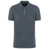 Polo écoresponsable éponge homme Gris – Native Spirit