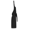 Tablier polycoton sans poche Kariban – Noir – vue 3