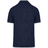 Polo écoresponsable éponge Bleu (Navy Blue) – Native Spirit – vue 2