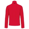 Veste micropolaire zippée Rouge homme Kariban – 350 g/m² – vue 2