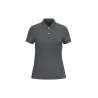 Polo écoresponsable maille piquée femme Gris – Native Spirit