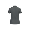 Polo écoresponsable maille piquée femme Gris – Native Spirit – vue 2