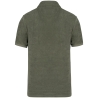Polo éponge écoresponsable homme Vert Khaki – Native Spirit – vue 2