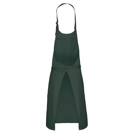 Tablier Polycoton Sans Poche Kariban – Vert Bouteille – vue 2