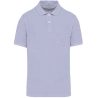 Polo écoresponsable éponge homme Violet (Parma) – Native Spirit