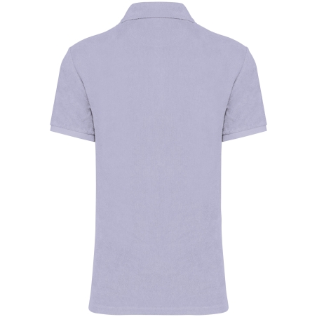 Polo écoresponsable éponge homme Violet (Parma) – Native Spirit – vue 2
