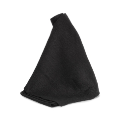 Écharpe tricot noir K-up – Accessoire professionnel One Size