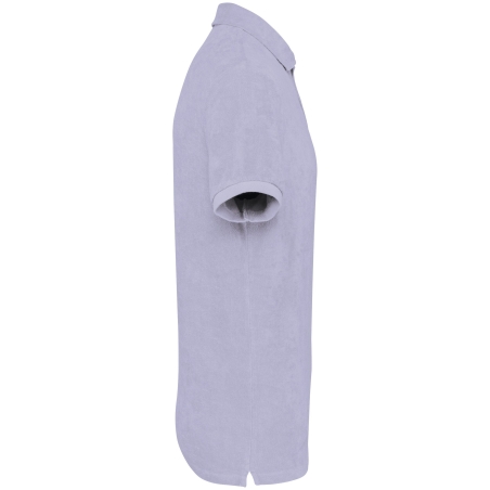 Polo écoresponsable éponge homme Violet (Parma) – Native Spirit – vue 3