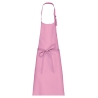 Tablier polycoton sans poche rose Kariban – One Size