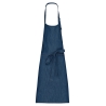 Tablier polycoton sans poche Denim Kariban – Bleu