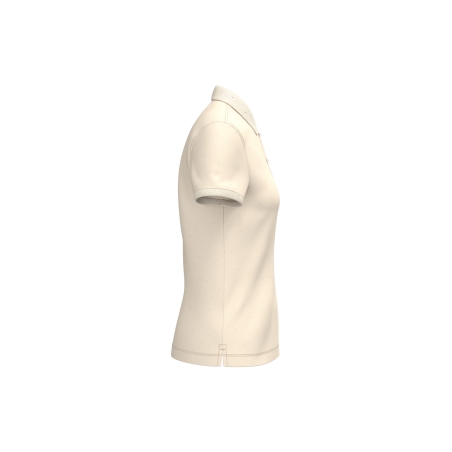 Polo écoresponsable maille piquée femme Naturel brut – Native Spirit – vue 3