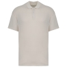 Polo écoresponsable maille piquée épaules tombantes Blanc - Native Spirit