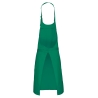 Tablier polycoton sans poche Kariban – Vert Kelly Green – vue 2