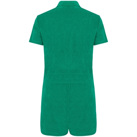 Combinaison Short Écoresponsable Éponge Femme Vert Malachite – Native Spirit – vue 2