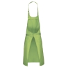 Tablier polycoton sans poche Kariban – Vert lime – vue 2