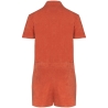Combinaison Short Éponge Écoresponsable Femme Orange Native Spirit – vue 2