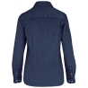 Chemise écoresponsable délavée femme Marine – Native Spirit – vue 2