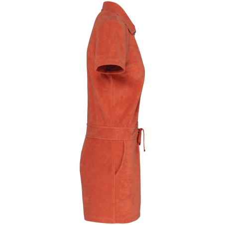 Combinaison Short Éponge Écoresponsable Femme Orange Native Spirit – vue 3