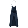 Tablier polycoton sans poche Marine Kariban – One Size – vue 2