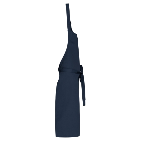 Tablier polycoton sans poche Marine Kariban – One Size – vue 3
