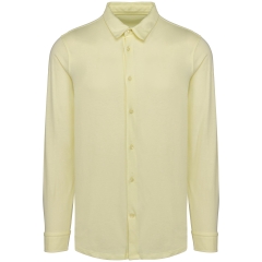 Chemise écoresponsable jersey homme Jaune Native Spirit