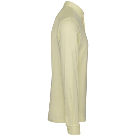 Chemise écoresponsable jersey homme Jaune Native Spirit – vue 3