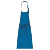 Tablier polycoton sans poche Kariban – Bleu Tropical