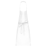 Tablier polycoton sans poche Kariban – Blanc professionnel