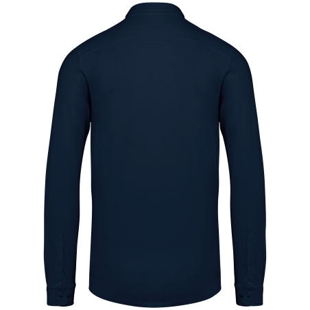Chemise Jersey Écoresponsable Homme Bleu Navy – Native Spirit – vue 2