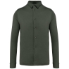 Chemise écoresponsable jersey homme Vert Kaki Native Spirit