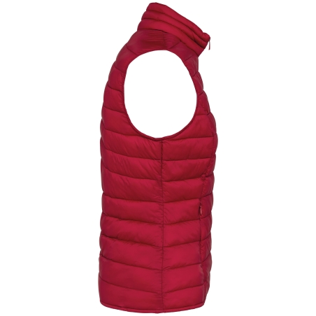 Bodywarmer écoresponsable femme Rouge Hibiscus – Native Spirit – vue 3