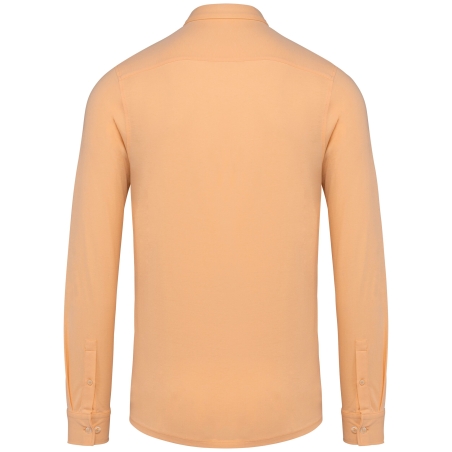 Chemise écoresponsable jersey homme Orange Pastel Apricot Native Spirit – vue 2