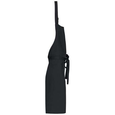 Tablier Coton Noir Lavage 85°C Kariban – Personnalisable – vue 3