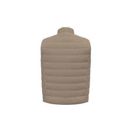 Bodywarmer écoresponsable matelassé homme Beige Native Spirit – vue 2