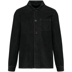 Veste en velours côtelé écoresponsable homme Noir – Native Spirit