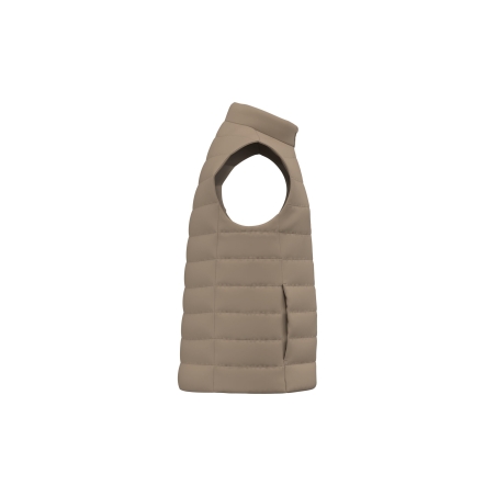 Bodywarmer écoresponsable matelassé homme Beige Native Spirit – vue 3