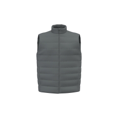 Bodywarmer écoresponsable matelassé homme Iron Grey – Native Spirit