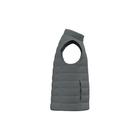 Bodywarmer écoresponsable matelassé homme Iron Grey – Native Spirit – vue 3