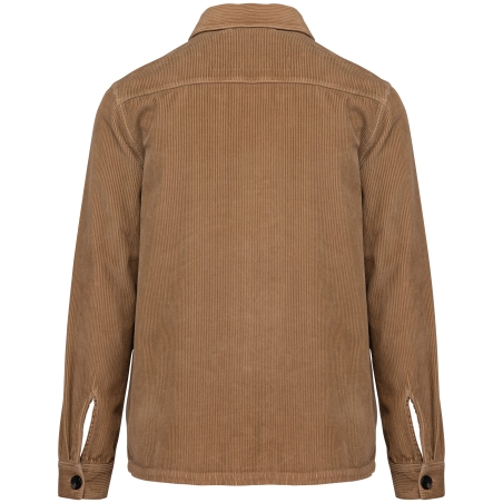 Veste velours côtelé écoresponsable homme Marron – Native Spirit – vue 2