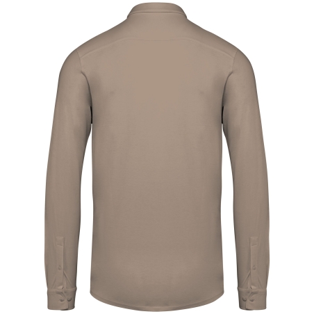 Chemise jersey écoresponsable homme Beige – Native Spirit – vue 2