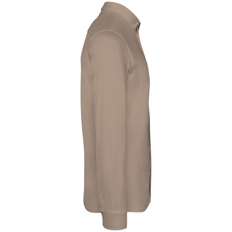 Chemise jersey écoresponsable homme Beige – Native Spirit – vue 3