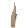 Tablier écoresponsable unisexe Hemp (Beige) – Kariban – vue 3