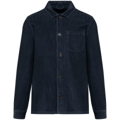 Veste écoresponsable en velours côtelé homme Bleu