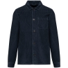 Veste écoresponsable en velours côtelé homme Bleu