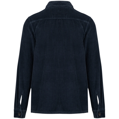 Veste écoresponsable en velours côtelé homme Bleu – vue 2