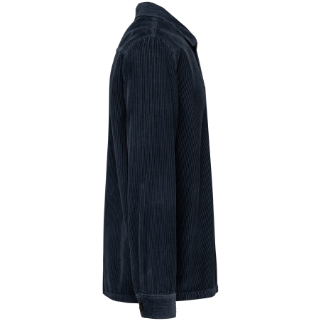 Veste écoresponsable en velours côtelé homme Bleu – vue 3
