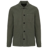 Veste écoresponsable en velours côtelé homme Vert