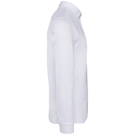 Chemise écoresponsable jersey homme Blanc – Native Spirit – vue 3