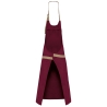 Tablier écoresponsable unisexe Rose Rosewood Kariban – vue 2